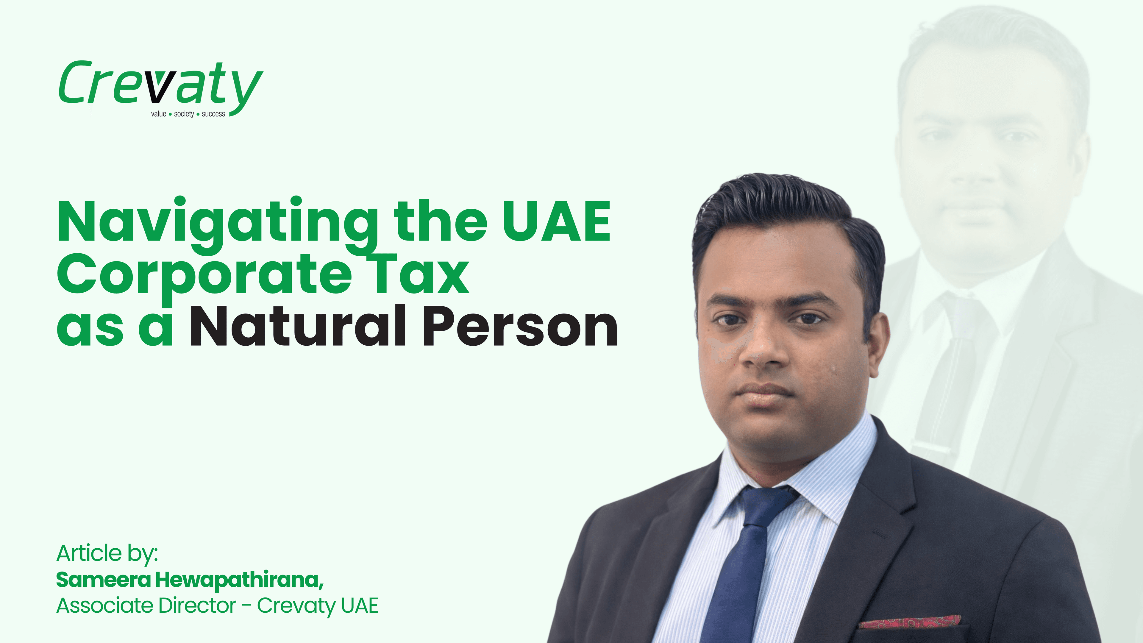 Navigating the UAE Corporate Tax as a Natural Person